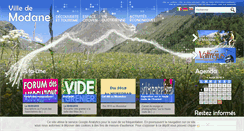 Desktop Screenshot of modane.fr